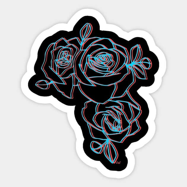 Rose Sticker by Sizzle